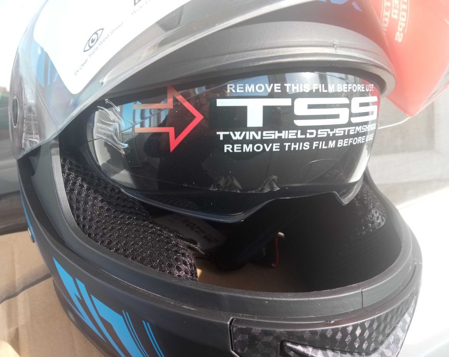 Новый мотошлем .