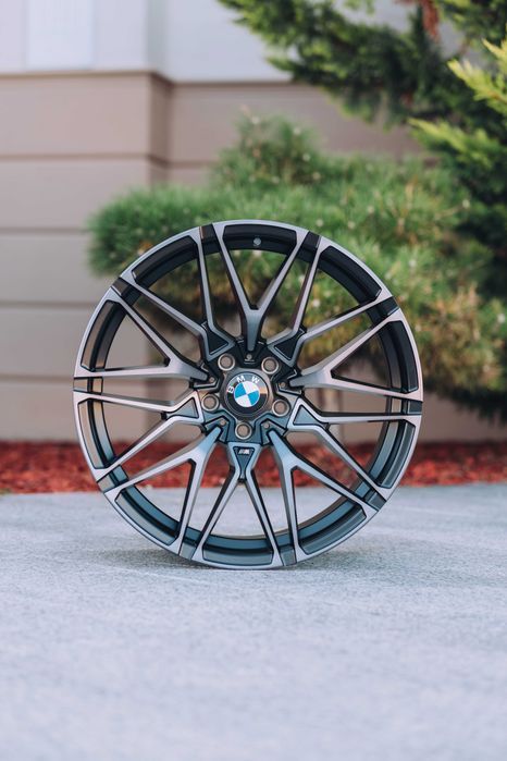 Jante Roti BMW M R20 5x120 Black Satin Seria 3 Seria 4 Seria 5 Seria 6 Seria 7 X3 X4 X5 X6 XM E70 F