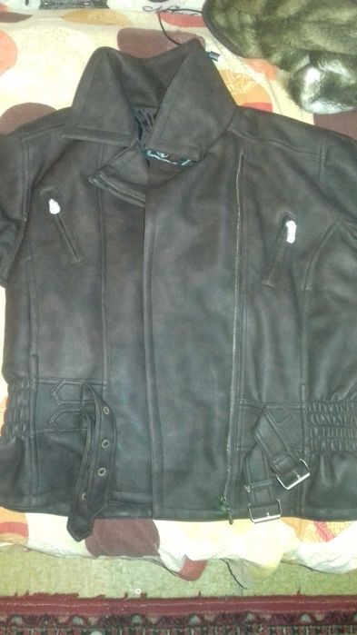 Дамско яке изкуствена кожа