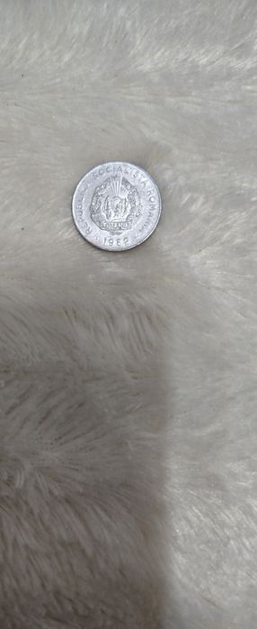 Moneda 25BANI 1982 + bancnote