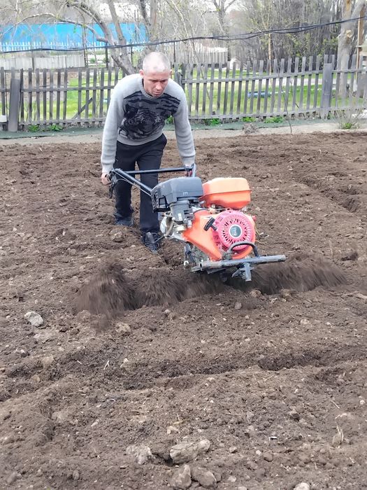 Вспашка огорода участка