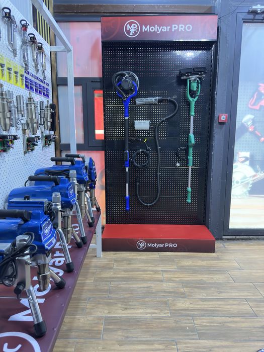 Безвоздушный распылитель краскопулть Molyar PRO