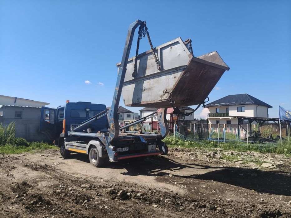 Transport moloz deseuri din constructii polistiren rigips vata etc