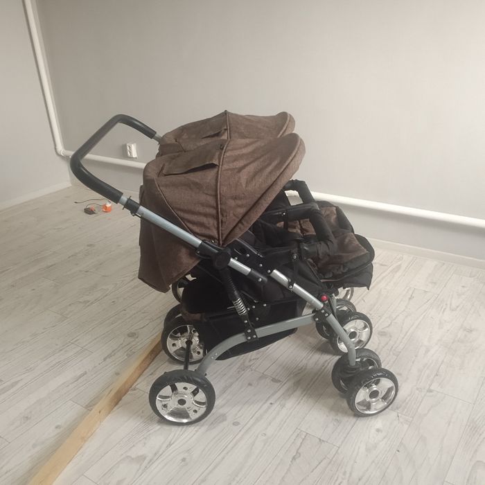 Коляска для двойни б/у