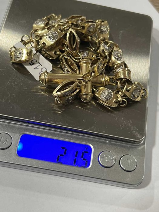 Златен синджир/ланец МЪЖКИ. 21.5гр