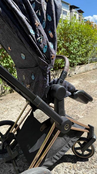 Луксозна дизайнерска количка Cybex Priam 4  - в перфектно състояние