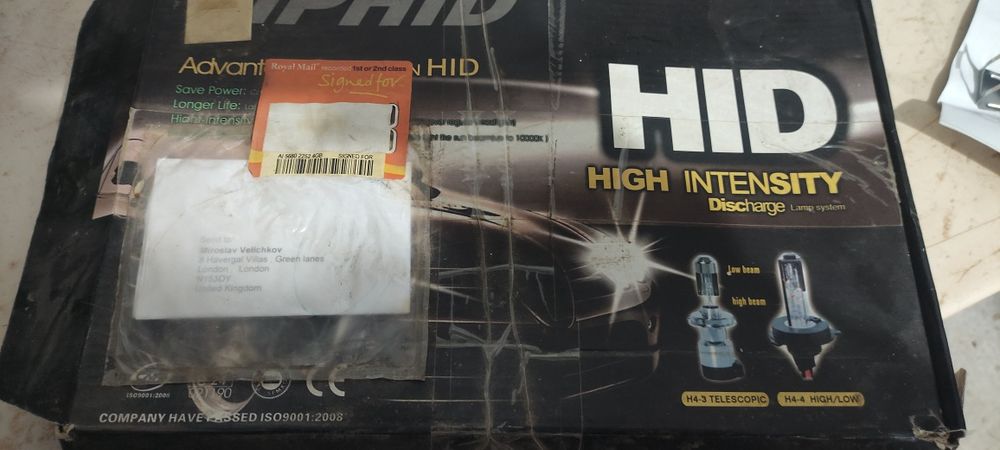 Ксенон H4 нов 6000к