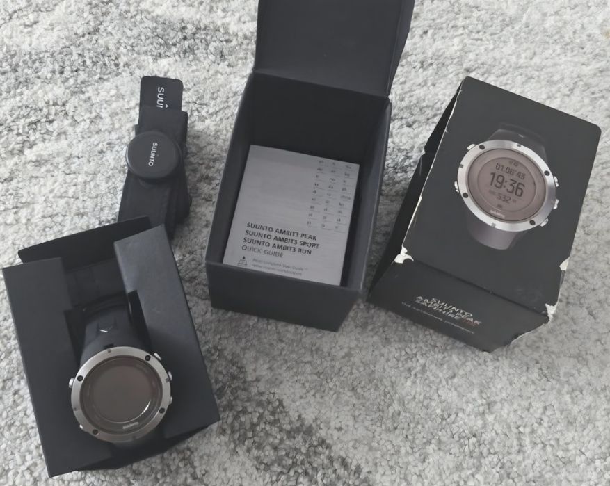 Suunto Ambit 3 Peak Sapphire Heart Rate