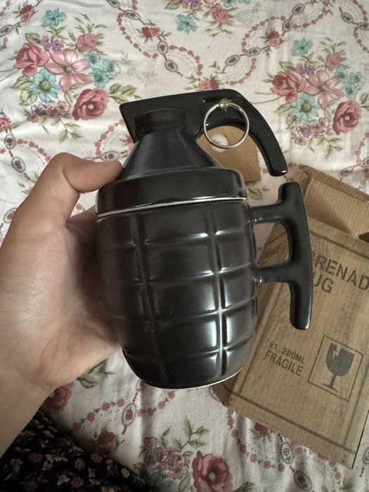 Кружка Бокал в виде гранаты