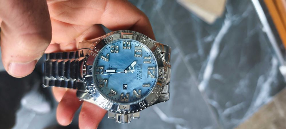 Автоматик Швейцарски часовник Инвикта Invicta диаманти цифри diamonds