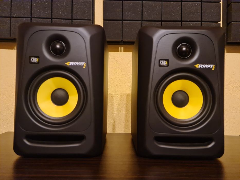 Активни студийни монитори 2бр. KRK Rokit 5 G3 - черни