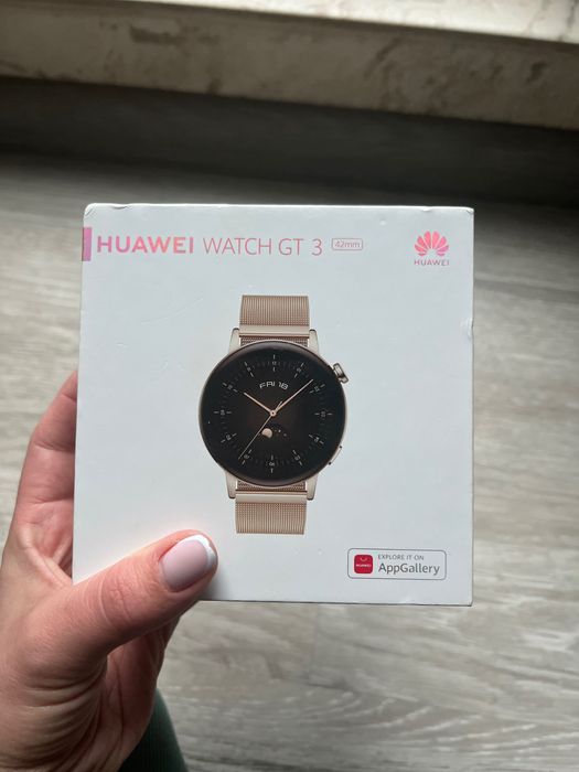 Huawei watch GT 3 gold