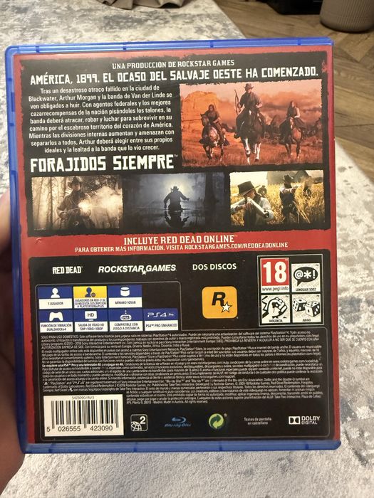 Игра на пс4 read dead redemption 2
