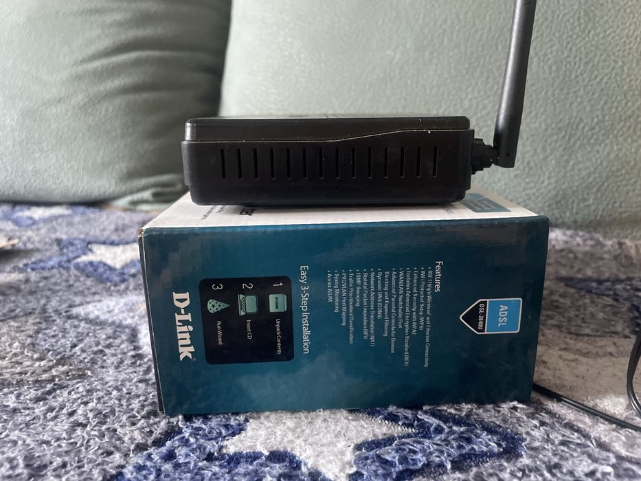 Роутер|D-Link| Wireless N 150 ADSL2+ Modem Router
