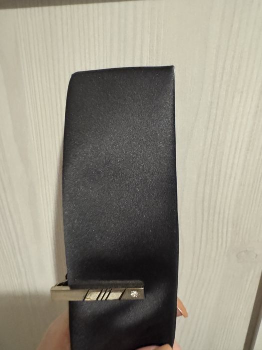 TUDORS Елегантна маркова вратовръзка и щипка за вратовръзки