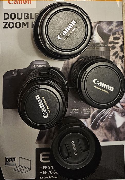 Canon eos 7d double zoom kit