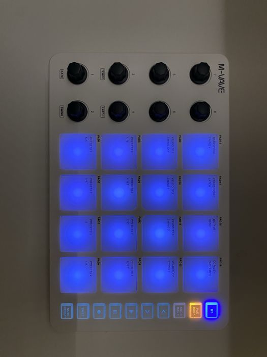 M-VAVE SMC-PAD MIDI Controller – ca nou, cu cutie + cablu