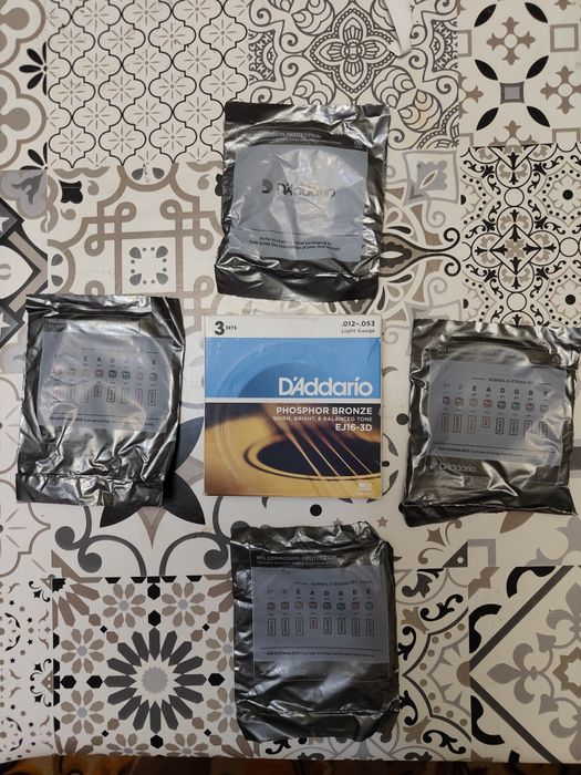 Струны на гитару.D.Addario