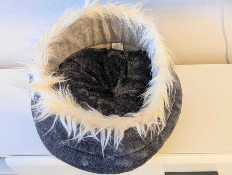 Pat Trixie Minou Soft, 60x28 cm, Gri/Gri Deschis pentru pisici