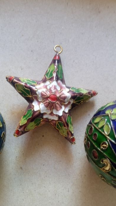 Lot globuri vechi Crăciun