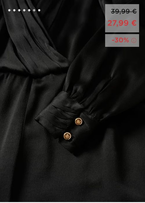 Сатенен гащеризон от Манго/Mango M и L размери