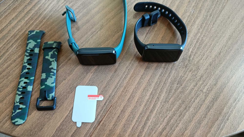 Фитнес гривна Xiaomi Smart Band 7 Pro - 2 броя