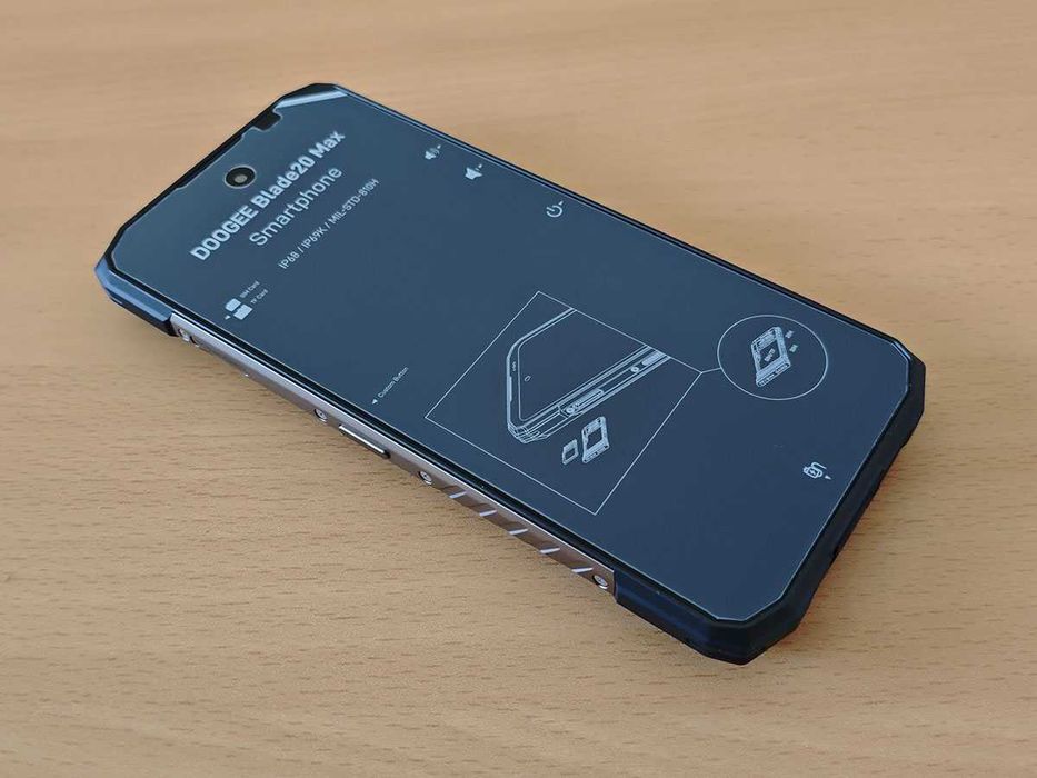 Нов Doogee Blade 20 Max, 1024гб, 12гб, удароустойчив, 11800mah