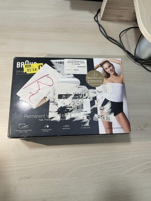 Epilator Braun IPL Silk-Expert Pro 5 (Cadou pentru Femei)