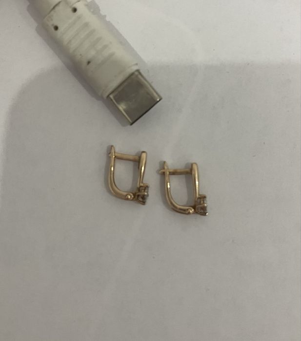 Сережки детские от 0 до 4,5 лет