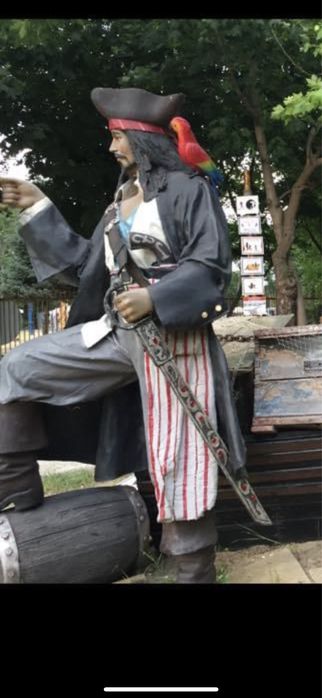 Пирати реален размер