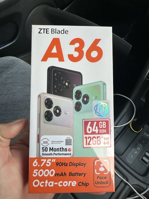 ZTE blade a36 смартфон телефон