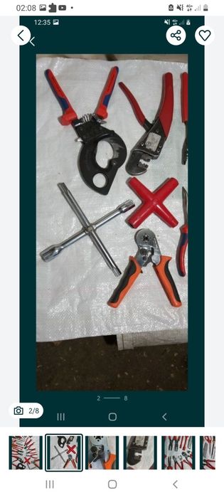 Knipex  clește sertizat  cablu trusa