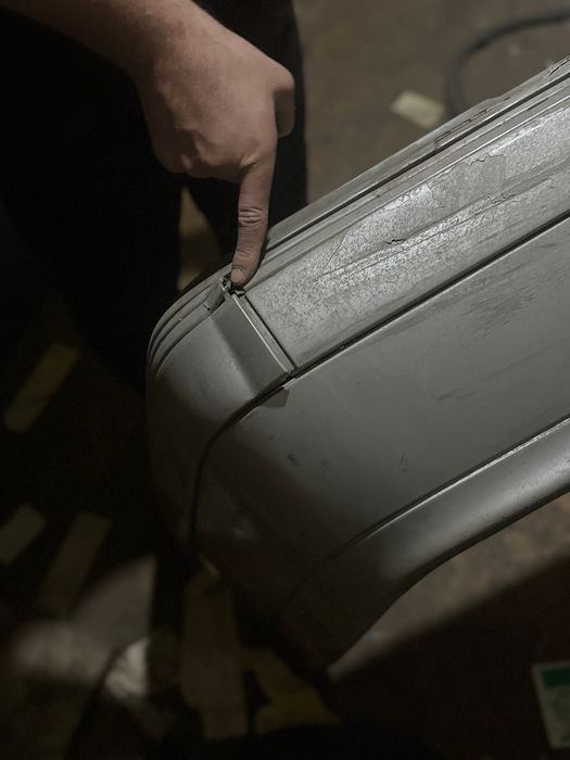 W210 задний бампер
