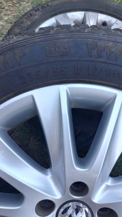 Roți iarnă tiguan 5×112 235 55 17