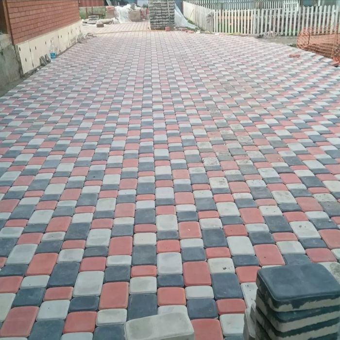 Укладка брусчатки