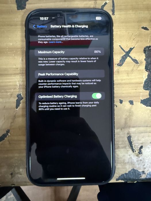 Iphone 13 Pro Max 256GB Graphite 86% Battery