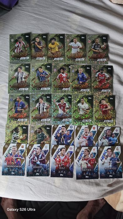 Продавам карти Match Attax Extra 25/26