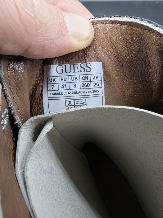 Ghete Guess Leather nr. 41,43 (26cm,27.5cm)
