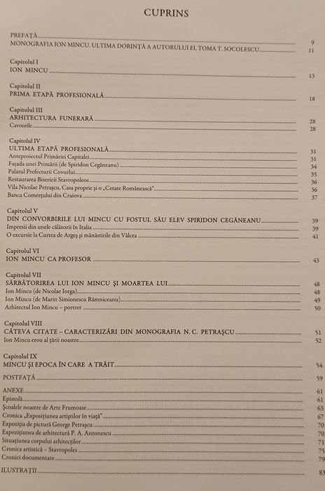 Ion Mincu. Arhitect 1851-1912- Toma T. Socolescu