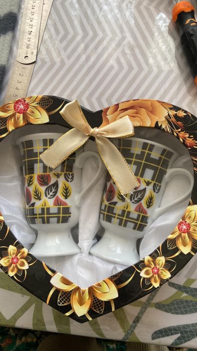 Бокалы из форфора