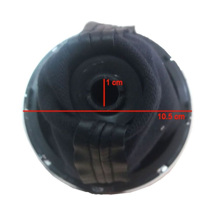 Nuca schimbator cu manson Vw, husa schimbator cu 5 trepte, Negru cu insertii crom