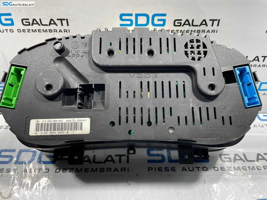 Kit Pornire ECU Calculator Motor Ceas Ceasuri Bord Chei Cheie CIP Imobilizator Volkswagen Bora 1.9 TDI 1998 - 2005 Cod 038906012M 0281001979 1J0920820B [L4609] [L4610]