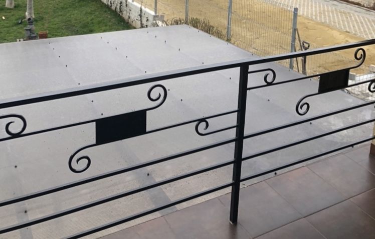 Balustrada fier forjat
