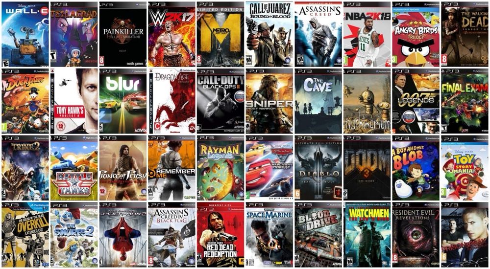 Установка Игр на PlayStation 3