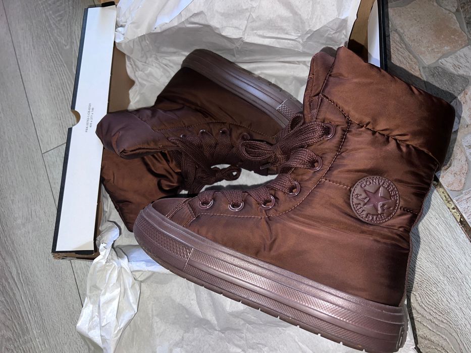 Чисто нови зимни ботуши Converse CTAS Elements Boot X-Hi – Размер 43 (Оригинални)