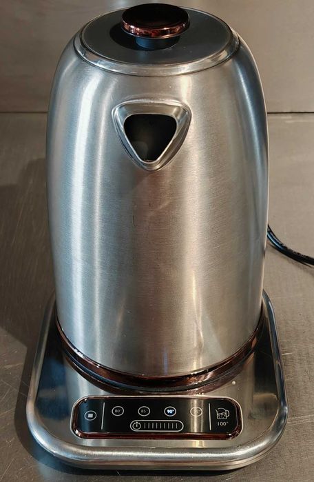 ВИДЕО * Електрическа кана Breville Selecta * Избор 80/85/90/95/100°C | 1.7 л | 3 kW бързо кипене | Цифров контрол | Матирана неръждаема стомана VKT159