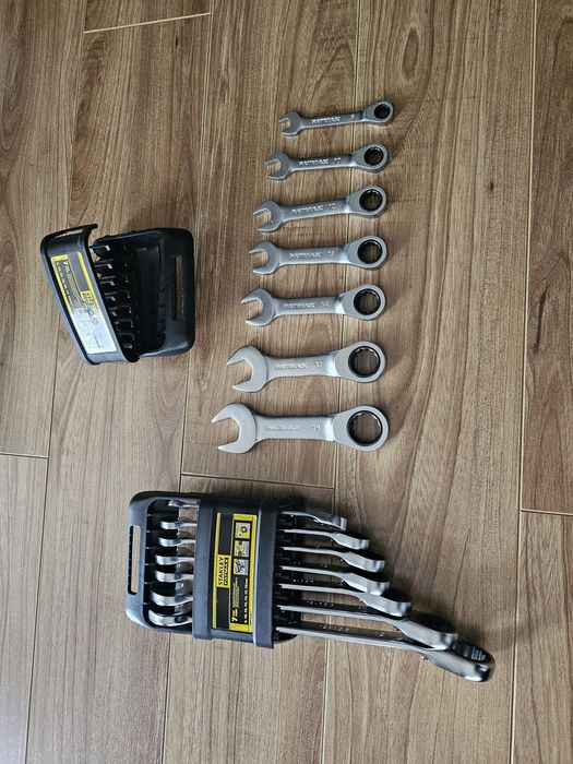 Ser 7 chei combinate cu clichet STANLEY FATMAX