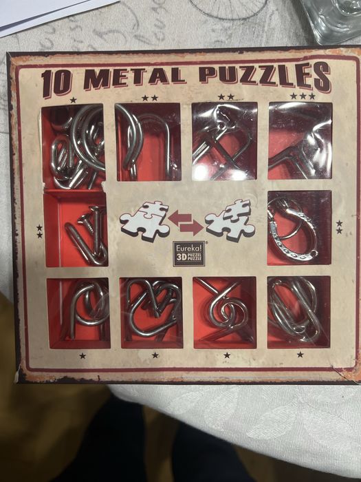 10 метални пъзела