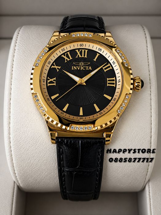 INVICTA Elegance women gold 38 mm, Инвикта нов дамски часовник