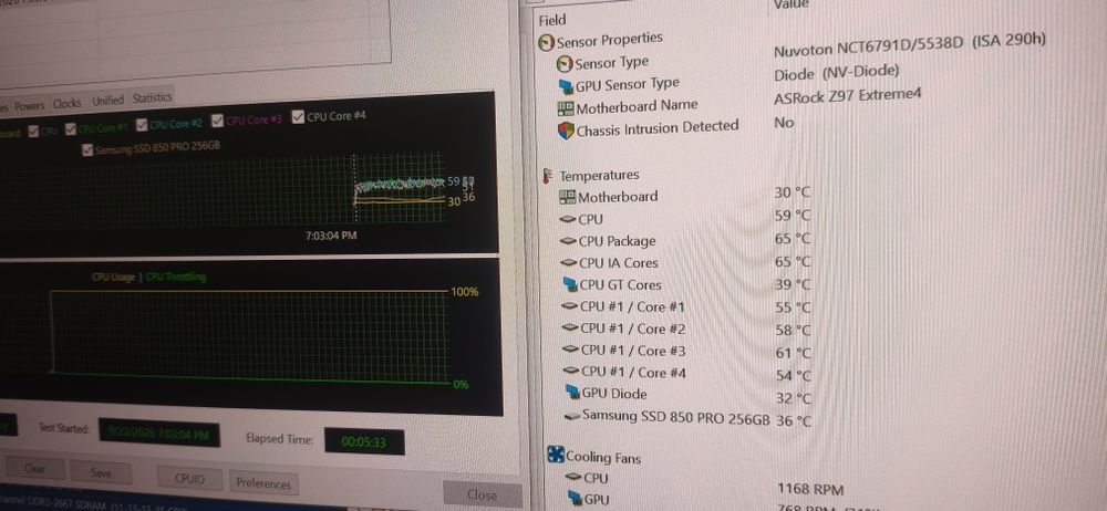 Мръсен ТОП ! Asrock z97 extreme 4 + core i7 4790k.